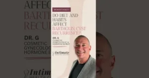 Do Diet and Habits Affect Bartholin Cyst Recurrence?